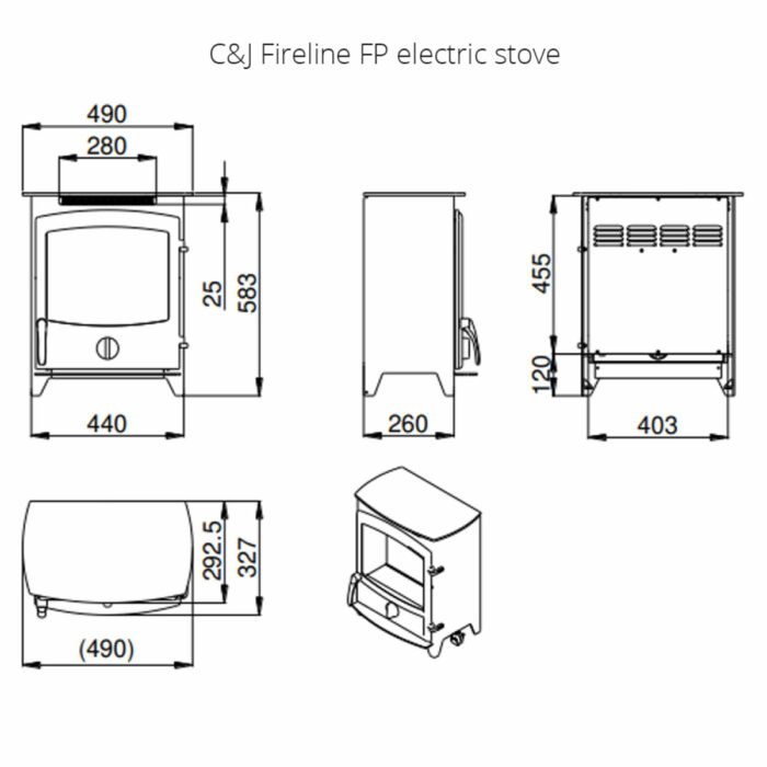Fireline Electric Stove - Image 3