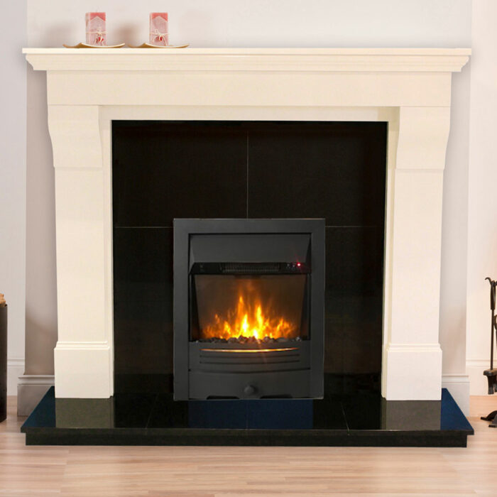 HD 16″ Electric Fire - Matt Black