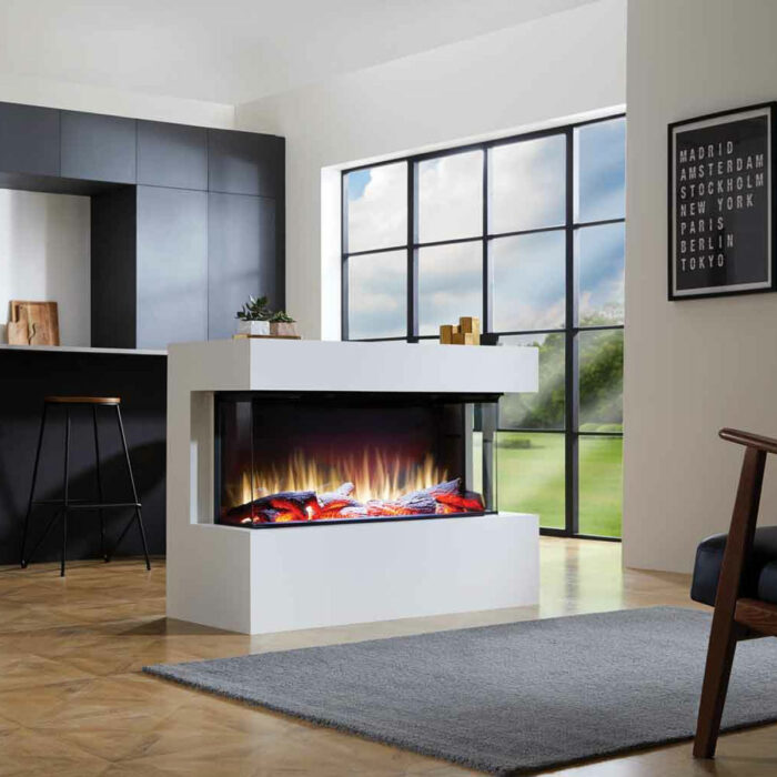 DEEP i1000 Ecoflame™ Electric Fire with Smart App
