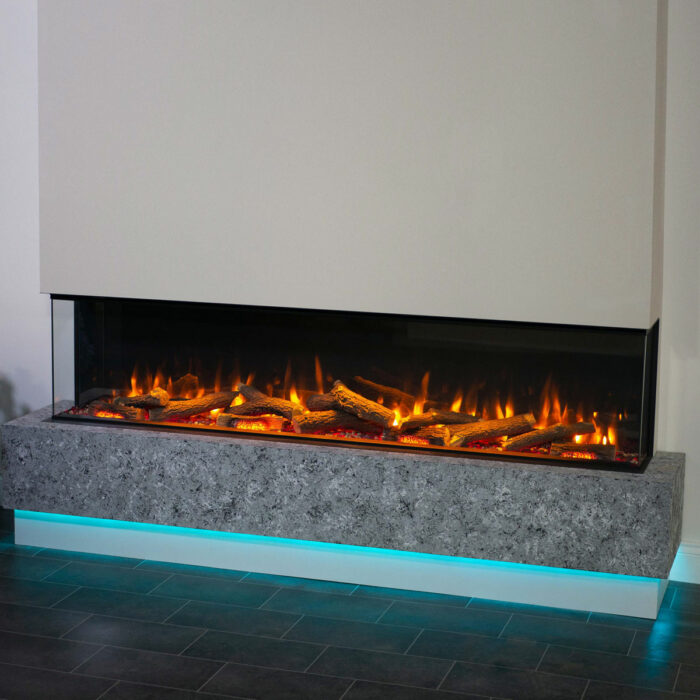 DEEP i1800 Ecoflame™ Electric Fire with Smart App
